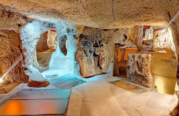 Cappadocia Red and Underground City Tour with Lunch