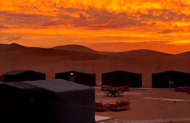 Authentic atmosphere of Erg Chigaga