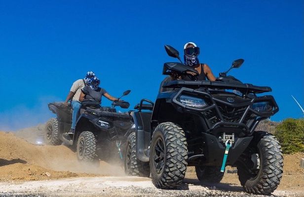 ATV-Quad Safari tour with Caving & Snorkeling Curacao