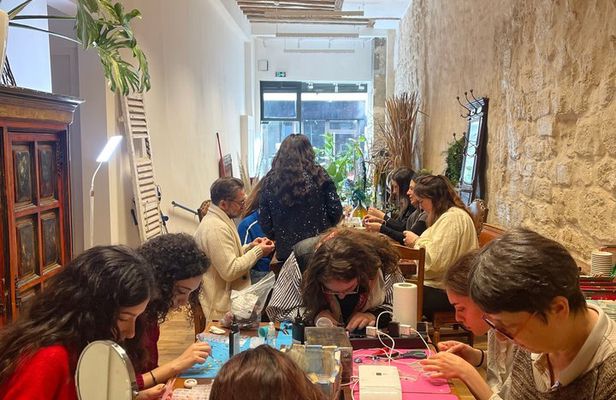 Paris 1e Duo Resin Jewelry Making Workshop