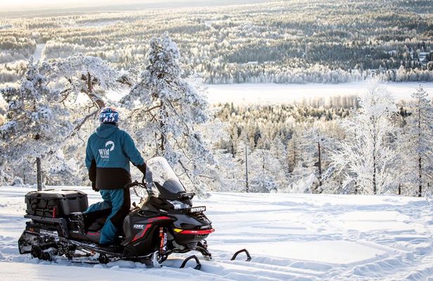 Thrill of Snowmobiling for Adults Only