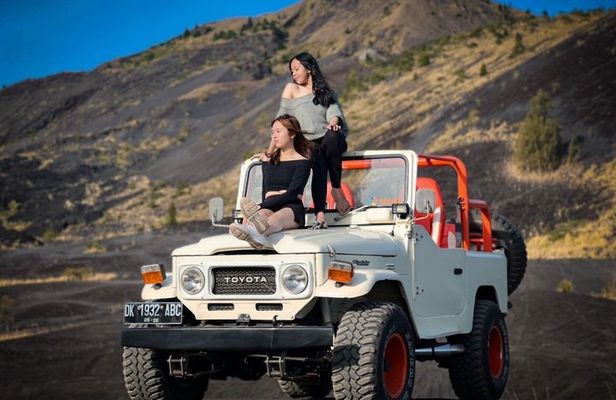Private Mount Batur Jeep Sunrise 1450 MASL with Pick up and Drop