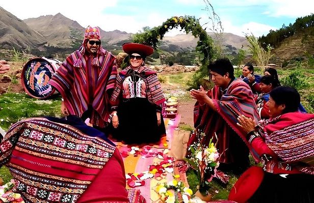Authentic Andean Wedding Ceremony in Umasbamba