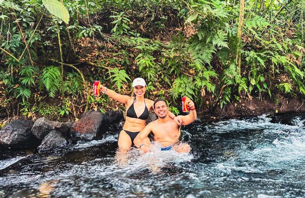 Arenal Volcano Hidden Hot River and Waterfalls Premium Tour