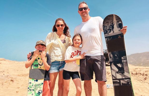 Sandboarding in Timlalin Dunes with Hotel Pick-Up