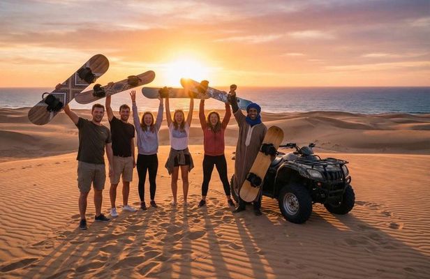 Timlaline Sunset Experience Quad Biking and Sandboarding Agadir