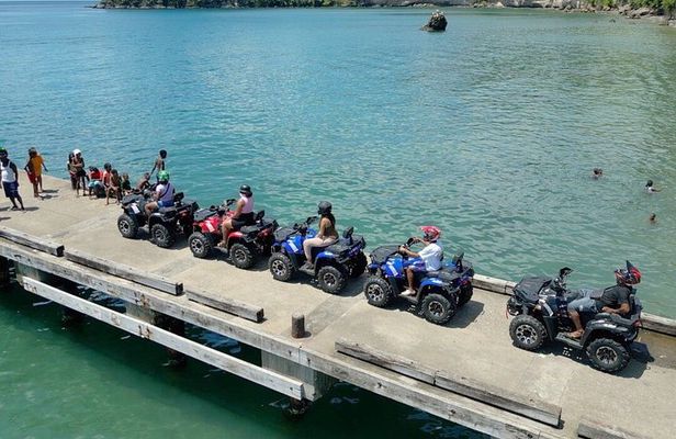 Hidden Treasure ATV Experience in Canaries St. Lucia
