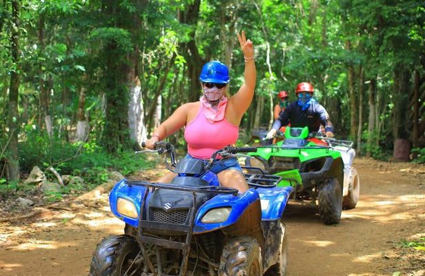 Free horse Adventure all-in-one ATV and Zip lines and Horse Cancun