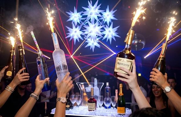 VIP Night Club Experience with Booth and Food