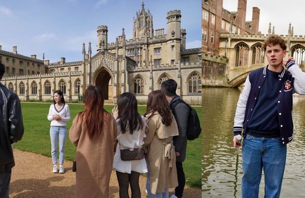 Cambridge Walking and Punting Shared Combined Tour