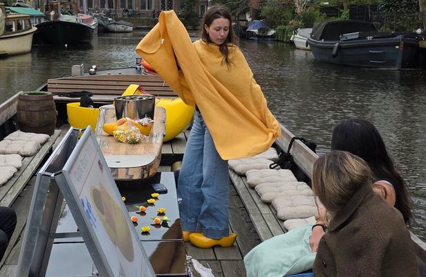 Amsterdam Clog Boat! Holland in a boat experience! Don't miss it!