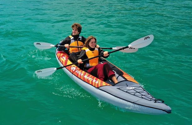 Kayaking and Nature Walk at Shkopet Lake from Tirana