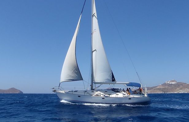 Milos Kleftiko Sailing Cruise with Lunch, Drinks & Snorkeling