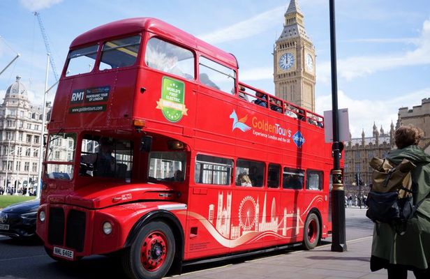 London’s First Electric Routemaster Bus Tour with Live Guide