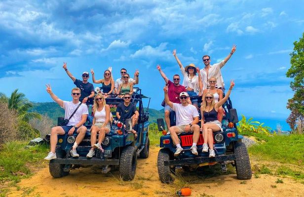 JEEP JUNGLE SAFARI Around Koh Samui(Eco Friendly)including Lunch