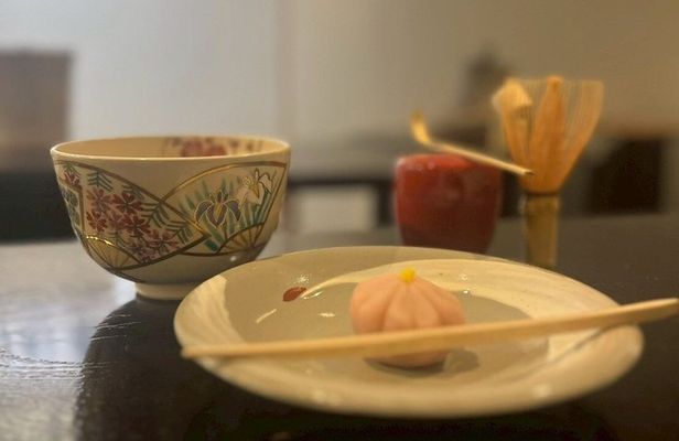 YUSAI Tea Ceremony & Wagashi Making Experience in Gion Kyoto