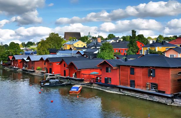 Porvoo Old Town and Riverside Heritage Guided Tour from Helsinki