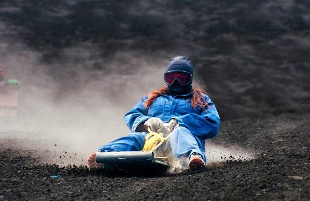 Cerro Negro Sand Boarding and León City Tour from Managua