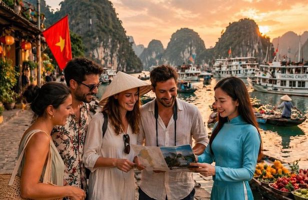 Ha Long Bay Cruise 5 Star Luxury Buffet Jacuzzi from Hanoi