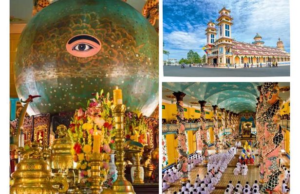 Black Virgin Moutain & Cao Dai Temples & Cu Chi Tunnels