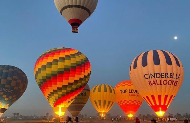 Luxor Private Tour with Hot Air Balloon from Hurghada
