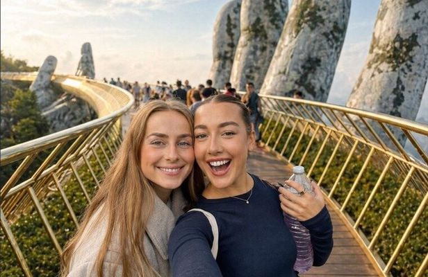 Premium Ba Na Hills and Golden Bridge Tour with Buffet Lunch