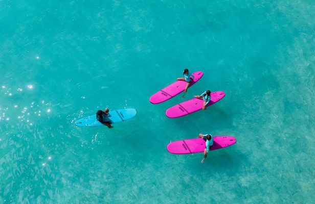 Semi Private Surf Lessons in Waikīkī with Jamie O'Brien