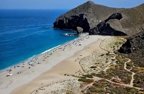 Playa de Los Muertos and Carboneras Excursion