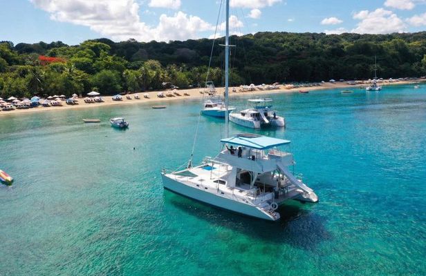 Puerto Plata Party Catamaran Jacuzzi Slide Barbecue and Bar