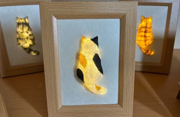 Make Your Own Cat Lamp with Traditional Tosa Washi in Kochi