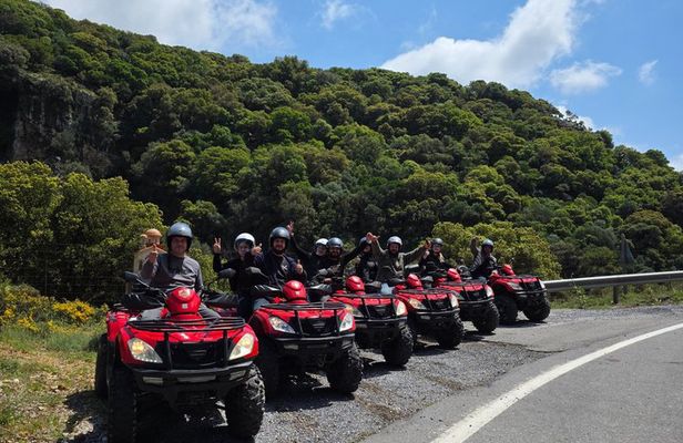 Rethymno 5 Hour ATV Quad Safari in Mountains Villages and Sea