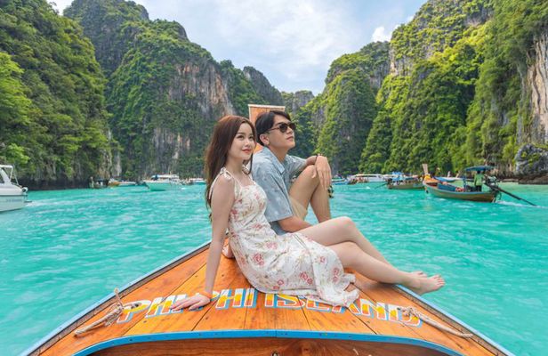 Full Day & Sunset Phi Phi Islands Tour From Phi Phi by Speedboat