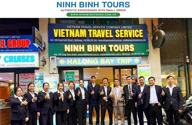 Ninh Binh Tour 1 Day: Hoa Lu, Trang An, Mua Cave, Limousine 9Pax
