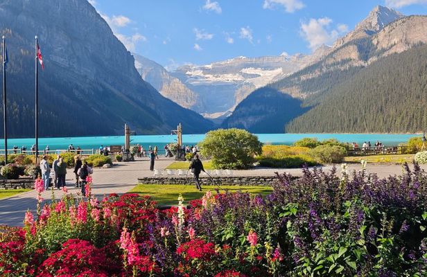 Lake Louise Moraine Lake Johnston and Banff Option Bow Cascade