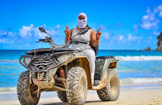 4x4 ATV in Playa Macau and Cenote