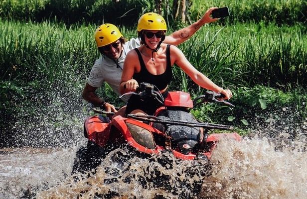 Ubud ATV Quad Bike - Monkey Forest and Waterfall Tour