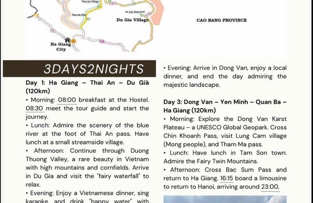 3 Days 2 Nights Ha Giang Loop Adventure