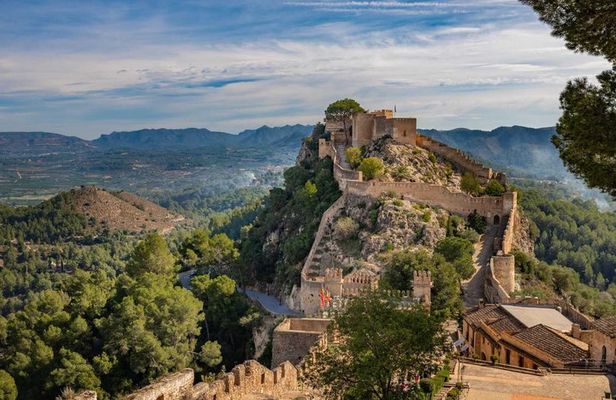 Full Xátiva from Valencia castle and museum included