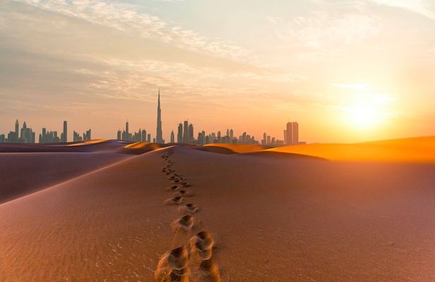 Dubai Desert Safari: Dune Bashing, Camel Ride, Sandboard & Dinner