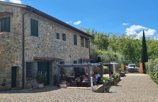 Tasting in the Farm of Wines Oil and Local Products