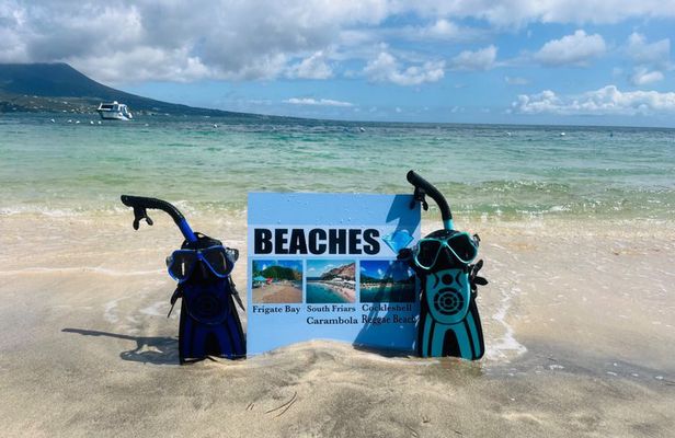 St. Kitts: Best of Beaches Beach Hopping Tour"