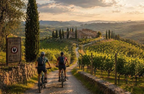Chianti Rufina: ebike tour virtual-guided