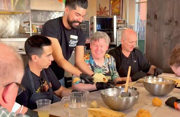 Downtown San Antonio Riverwalk Tamale Cooking Class