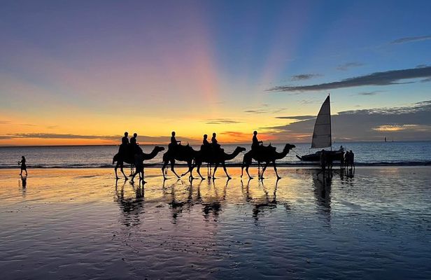 Darwin Sunset Camel Ride at Mindil Beach