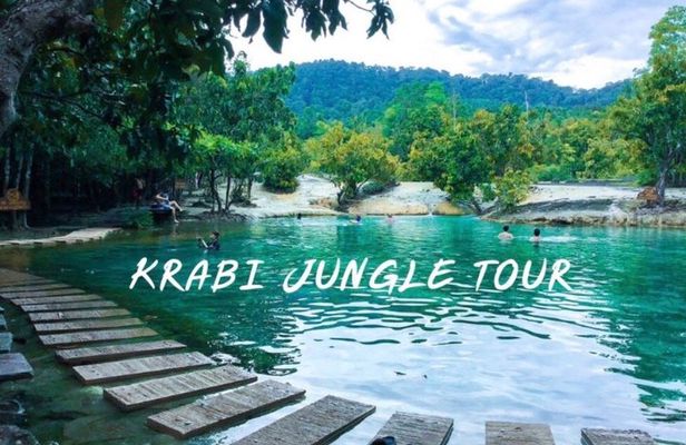 All day Krabi Jungle Tour (Hot Spring Water, Emerald Pool, Tiger Cave Temple)