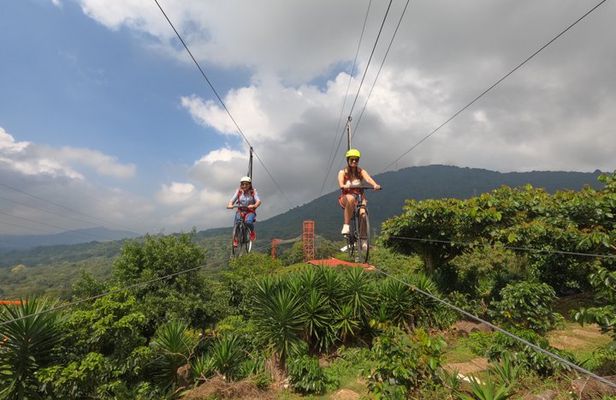 Flower Route + Zip Line + Ataco Town and Hot Springs