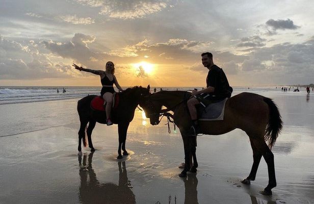 Bali Horseback Riding In Jimbaran Bay Beach Experience