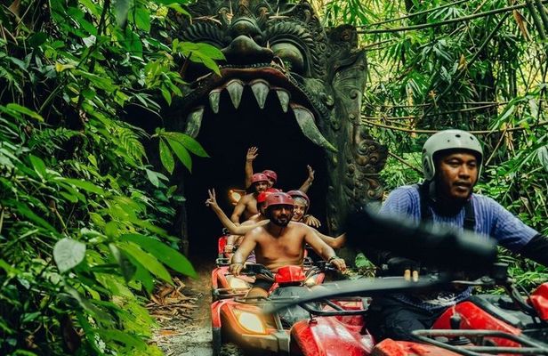 Ubud: ATV Quad Bike, White Water Rafting, and Monkey Forest Tour
