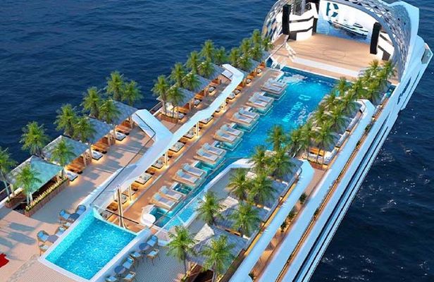 Halong Bay: Unique 6 star Dolphin Cruise with largest pool in VN