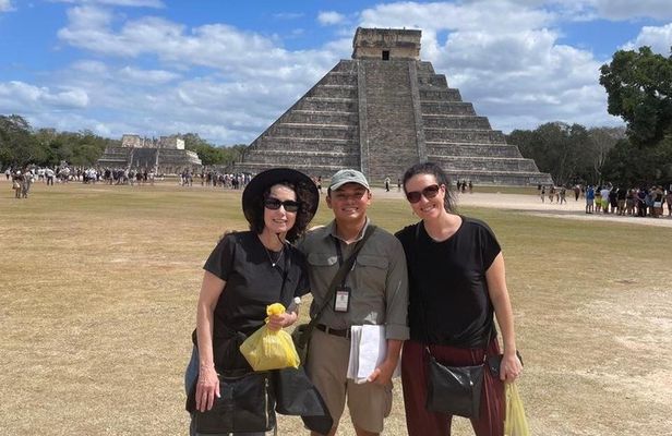 Live the Chichen Itza and cool off in a Sacred Cenote